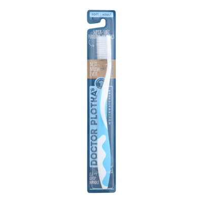 Doctor Plotka's - Toothbrush Adult Blue - Case Of 6-1 Ct - Orca Market