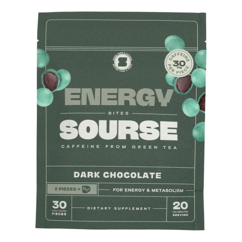 Sourse - Energy Bite Vitamin Infused Chocolate - Case Of 6-2.2 Oz - Orca Market