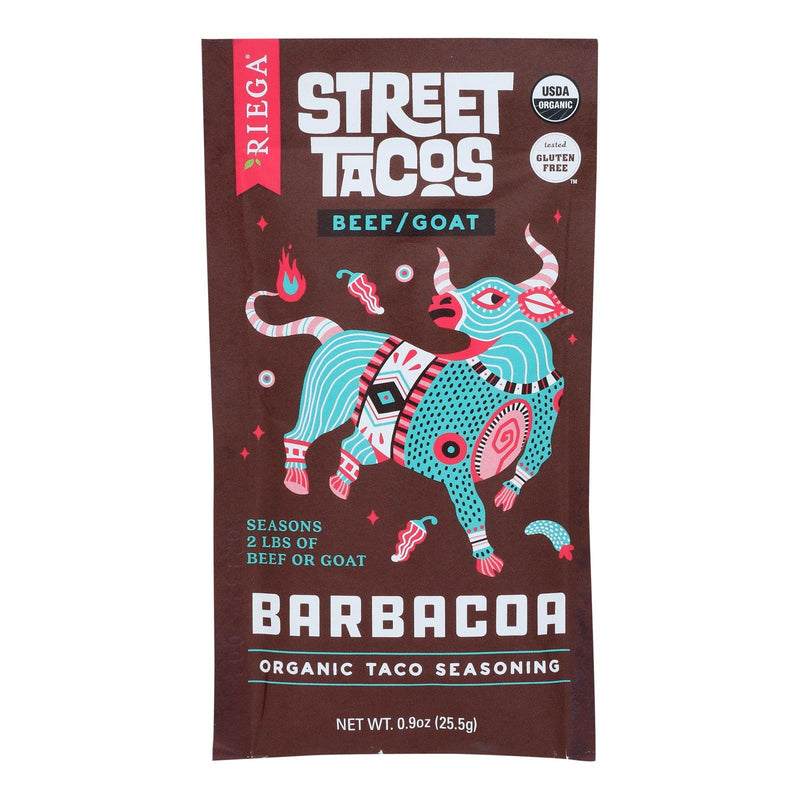 Riega Foods - Seasn Barbacoa Taco - Case Of 8-.9 Oz - Orca Market