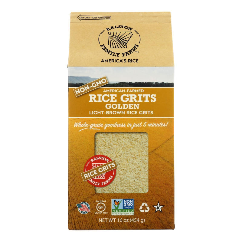 Ralston Family Farms - Rice Grits Golden - Case Of 6-16 Oz - Orca Market