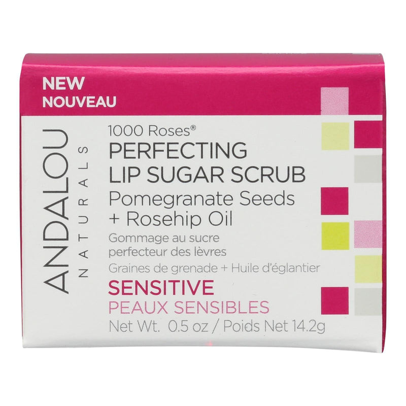 Andalou Naturals - Lip Sugar Scrub - 1 Each-0.5 Oz - Orca Market