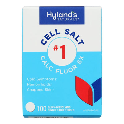 Hyland's - Calc Flour 6x Cell Salt - 1 Each-100 Tab - Orca Market