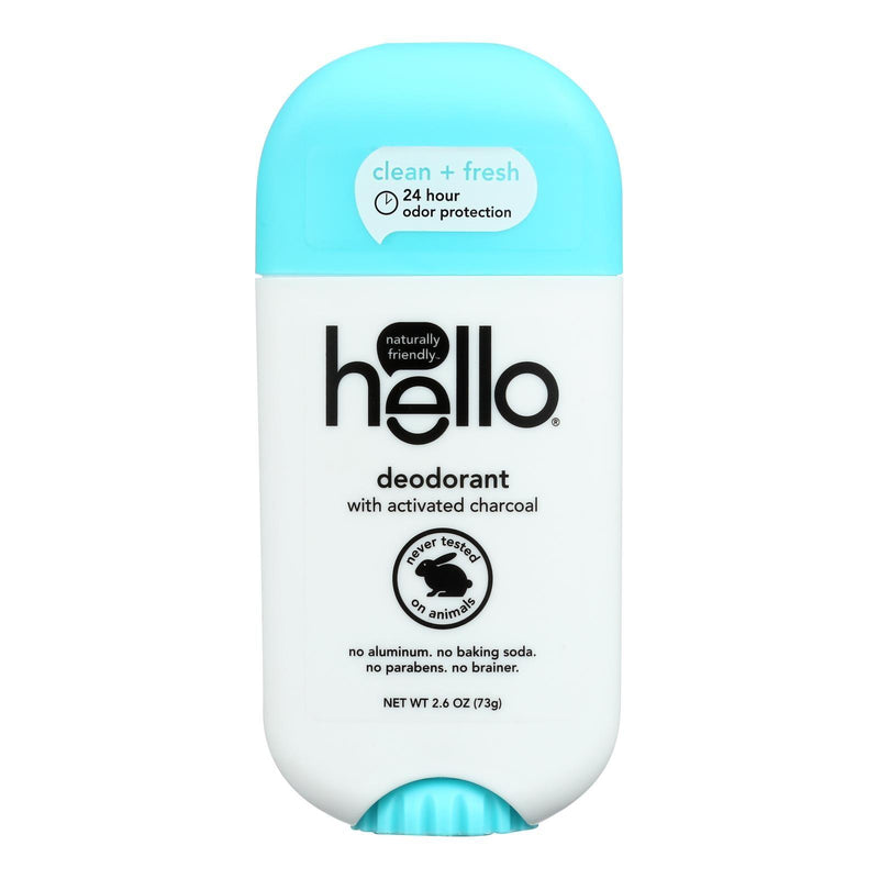 Hello Products Llc - Deodorant Actv Chrcl Cln Frsh - 1 Each-2.6 Oz - Orca Market