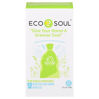 Ecosoul Home - Trsh Bags 8 Gl Cmpstble - Case Of 8-25 Ct - Orca Market