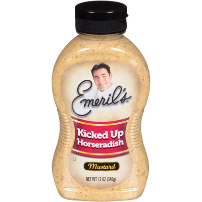 Emeril Mustard - Kicked Up Horseradish - Case Of 12 - 12 Oz. - Orca Market