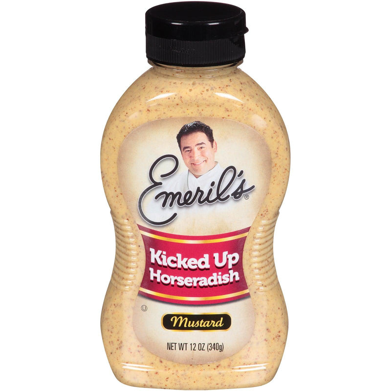 Emeril Mustard - Kicked Up Horseradish - Case Of 12 - 12 Oz. - Orca Market