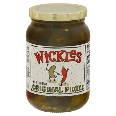 Wickles - Pickles - Original Chips - Case Of 6 - 16 Fl Oz. - Orca Market