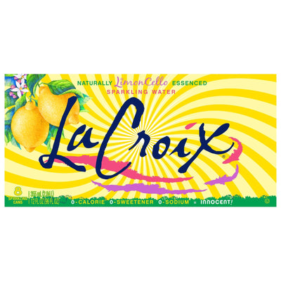 Lacroix - Sparkling Water Limoncello - Case Of 3-8/12 Fz - Orca Market