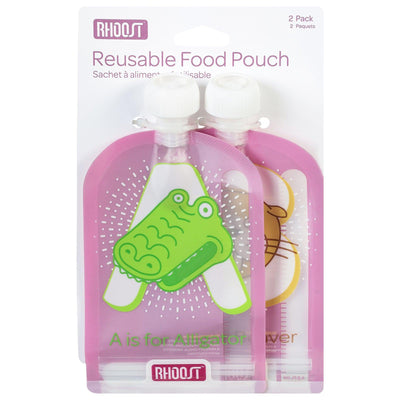 Rhoost - Food Pouch Reuseable - 1 Each - 2 Ct - Orca Market