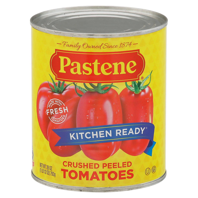 Pastene Ground Peeled Tomatoes - Case Of 12 - 28 Oz - Orca Market