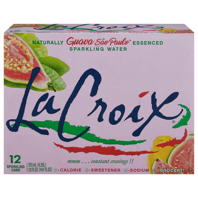 Lacroix - Sparkling Water Guava Sao Pl - Case Of 2-12/12 Fz - Orca Market