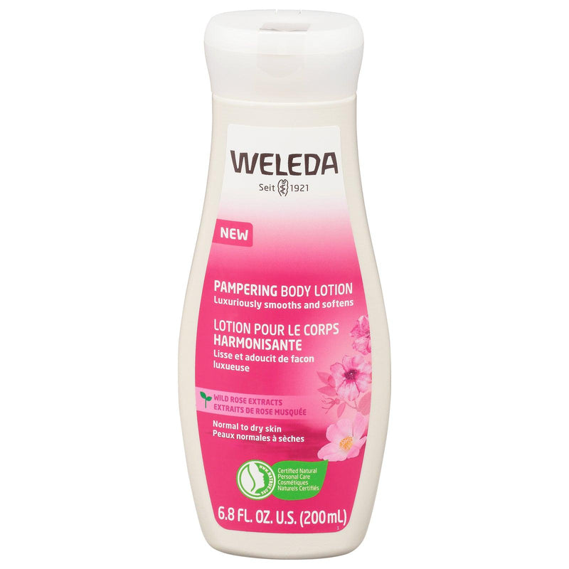 Weleda - Body Lotion Pamper Rose - 1 Each-6.8 Fz - Orca Market