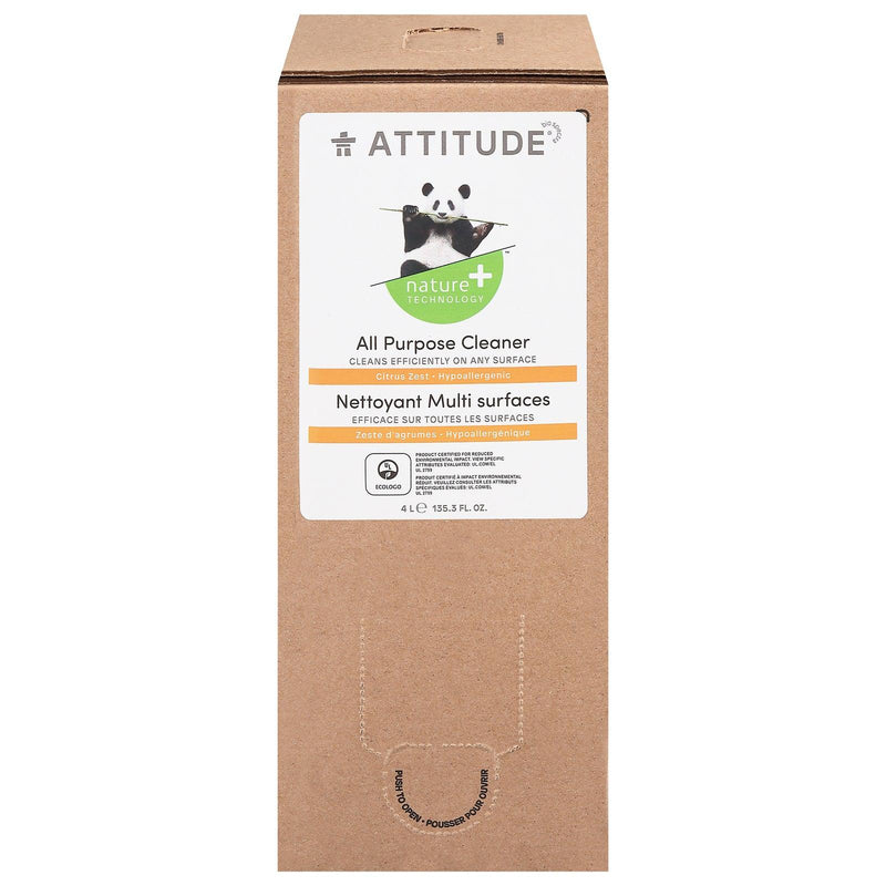 Attitude - Cleaner Ap Citrus Zest - 1 Each 1-135.3 Oz - Orca Market