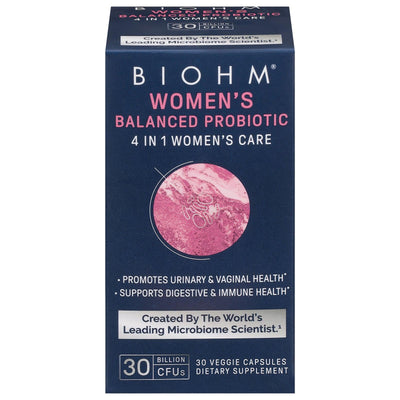 Biohm - Probiotic Womens Balanced - 1 Each 30 - Count - Orca Market