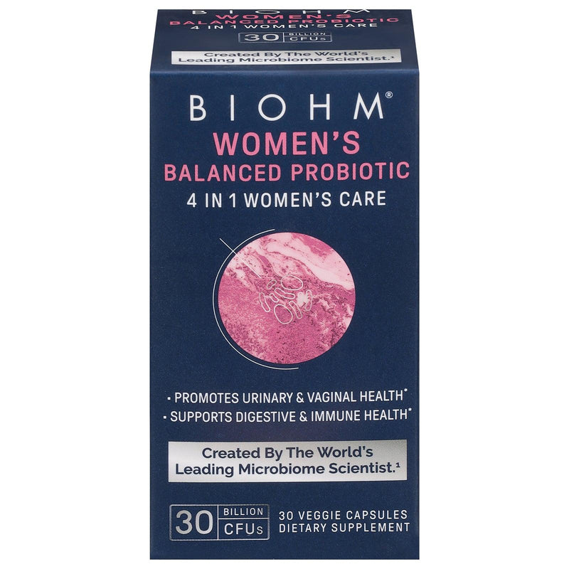 Biohm - Probiotic Womens Balanced - 1 Each 30 - Count - Orca Market