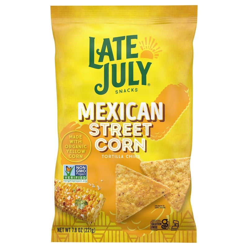 Late July Snacks - Tort Chips Mex Corn - Case Of 12-7.8 Oz - Orca Market