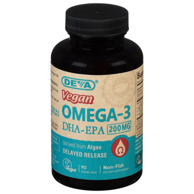 Deva Vegan Vitamins - Dha-epa(delayed Rel)vegan - 1 Each - 90 Vcap - Orca Market