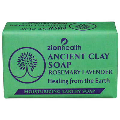 Zion Health - Ancient Clay Soap Rosemary Lavender- 1 Each - 6 Oz - Orca Market