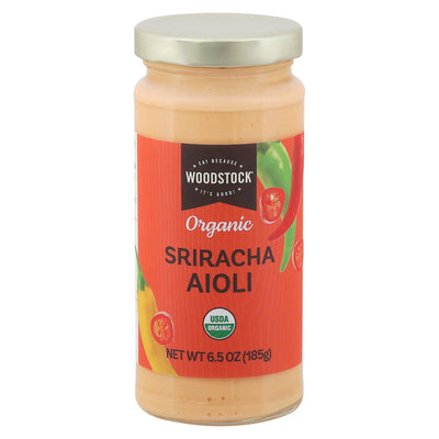 Woodstock - Sriracha Aioli - Case Of 6-6.5 Oz - Orca Market