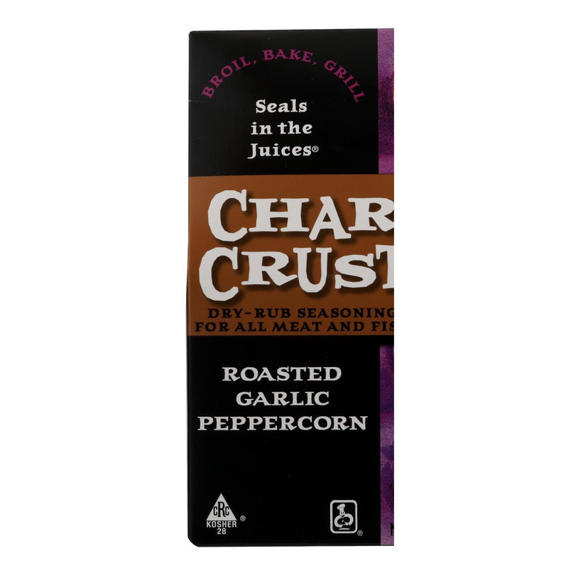 Char Crust Roasted Garlic Peppercorn - Case Of 6 - 4 Oz - Orca Market