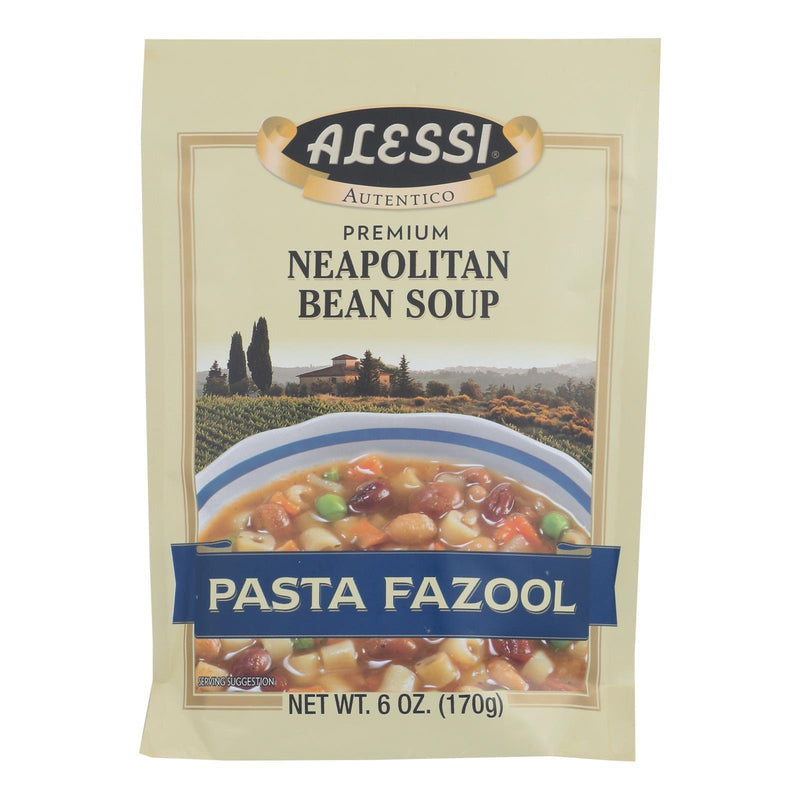 Alessi - Neapolitan Bean Soup - Pasta Fazool - Case Of 6 - 6 Oz. - Orca Market