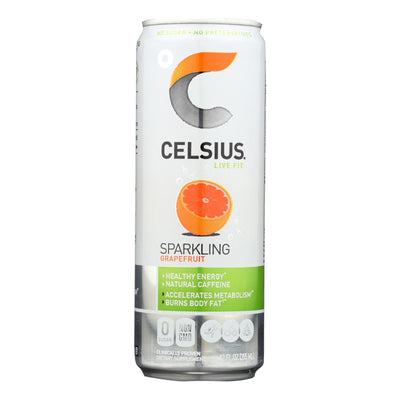 Celsius Sparkling Ginger Fitness Drink - Case Of 12 - 12 Fz - Orca Market