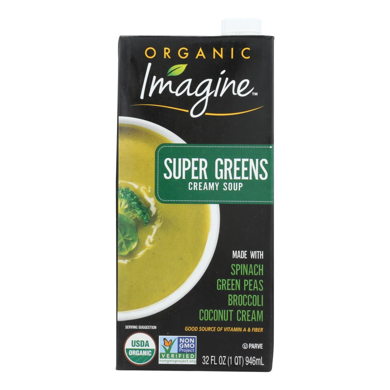 Imagine Foods - Soup Spr Greens Creamy - Case Of 6-32 Fz - Orca Market