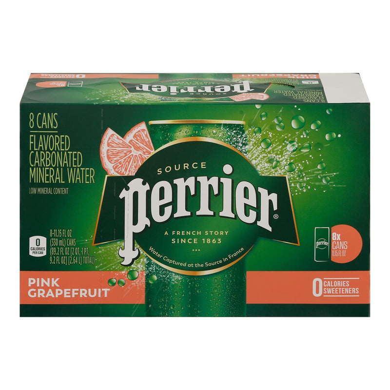 Perrier - Sparkling Min Water Pink Grapefruit - Case Of 3-8/11.15z - Orca Market