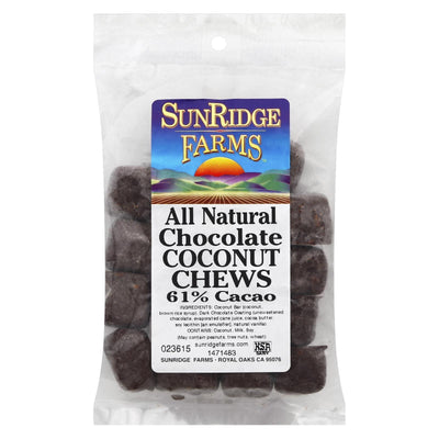 Sunridge Farms Dark Chocolate Coconut Chews - Single Bulk Item - 10lb - Orca Market