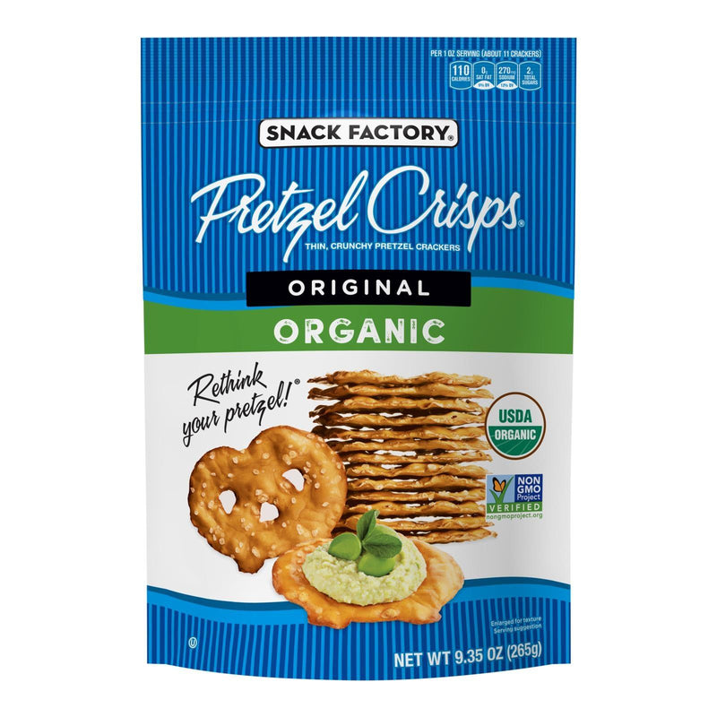 Pretzel Crisp - Pretzl Crisp Original - Case Of 12 - 9.35 Oz - Orca Market