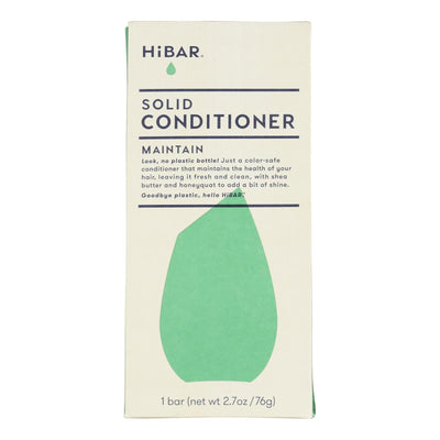 Hibar Inc - Conditioner Solid Maintain - 1 Each -2.7 Oz - Orca Market