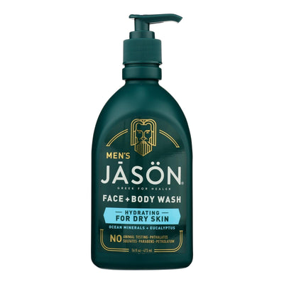 Jason Natural Products - Face/Body Wash Mens Hydrate - 1 Each-16 Fz - Orca Market