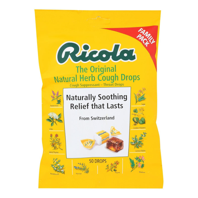 Ricola - Cough Drop Original Herb - Case Of 6-45 Ct - Orca Market