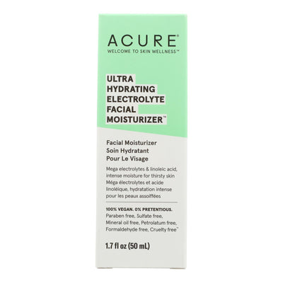 Acure - Moisturizer Ultra Hydratn - 1 Each-1.7 Fz - Orca Market