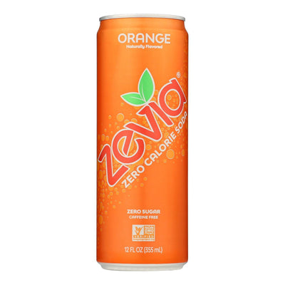 Zevia - Soda Orange - Case Of 12-12 Fz - Orca Market