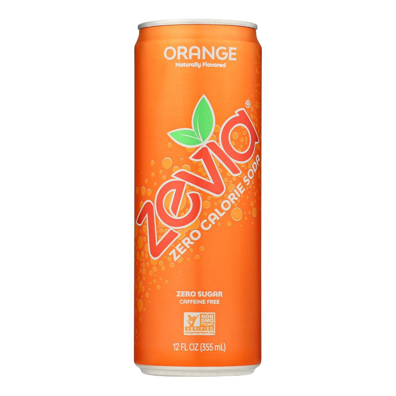 Zevia - Soda Orange - Case Of 12-12 Fz - Orca Market