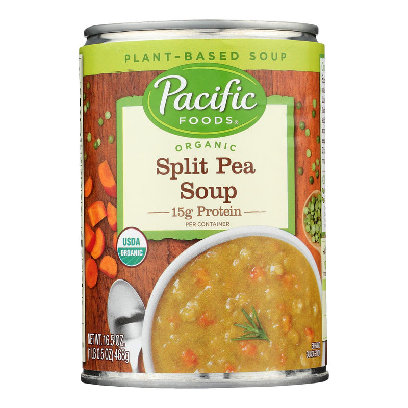 Pacific Foods - Soup Split Pea - Case Of 12-16.5 Oz - Orca Market