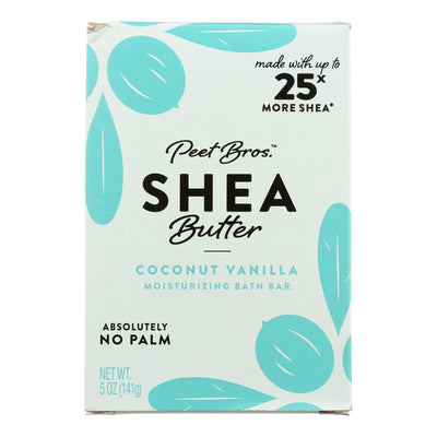 Peet Bros - Soap Coconut Vanilla Shea Butter Bar - Ea Of 1-5 Oz - Orca Market