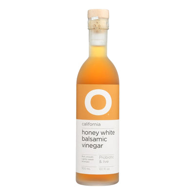 O Olive Oil Honey White Balsamic Vinegar - Case Of 6 - 10.1 Fz - Orca Market