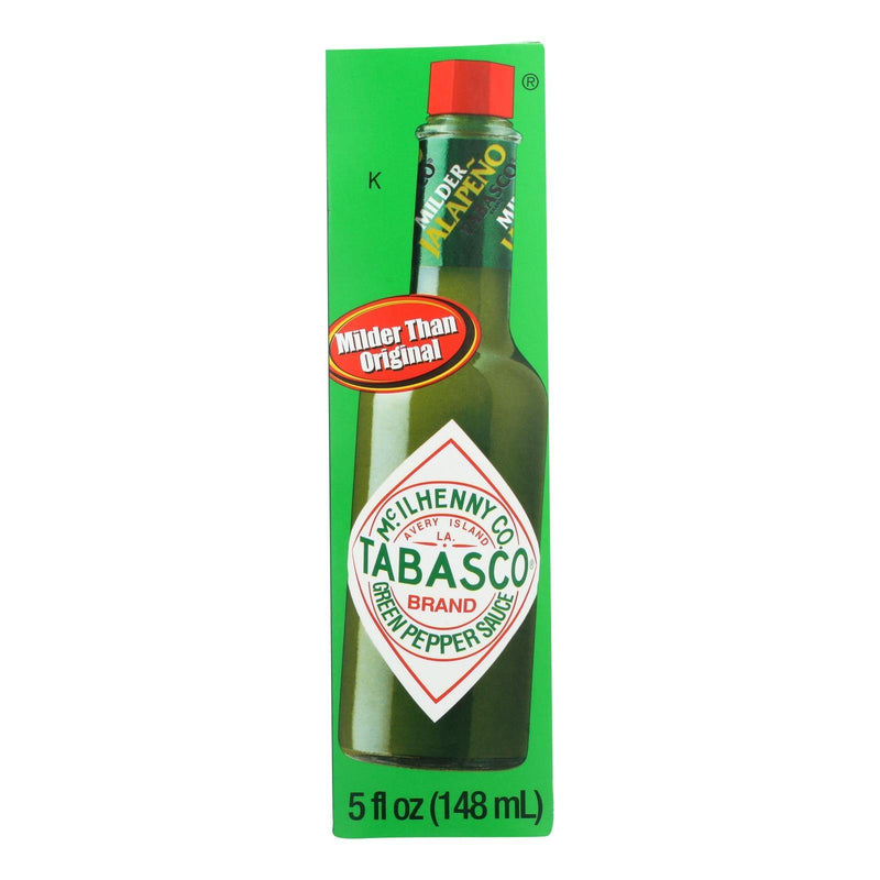 Mcilhenny Co. Tabasco Brand Green Pepper Sauce - Case Of 12 - 5 Oz - Orca Market