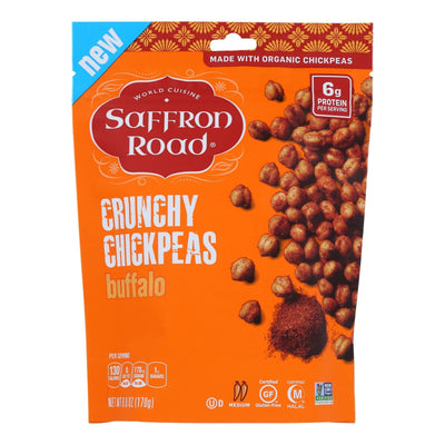 Saffron Road - Chickpeas Crunchy Buffalo - Case Of 6-5.4 Oz - Orca Market