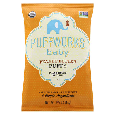 Puffworks - Puff Baby Peanut Butter - Case Of 6-.5 Oz - Orca Market