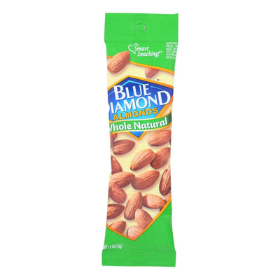 Blue Diamond Natural Whole Almonds - Case Of 12 - 1.5 Oz - Orca Market