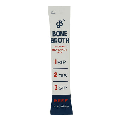 Bare Bones Broth - Bone Broth Stick Beef - Case Of 8-.56 Oz - Orca Market