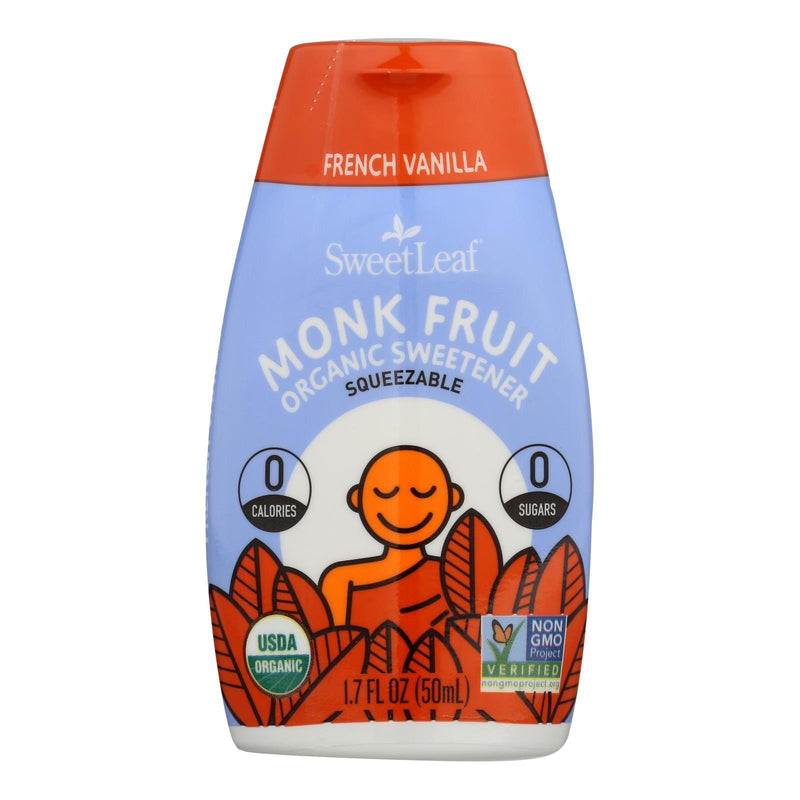 Sweet Leaf - Sweetner Monk Fruit Squeeze French Vanilla - 1 Each-1.7 Fz - Orca Market