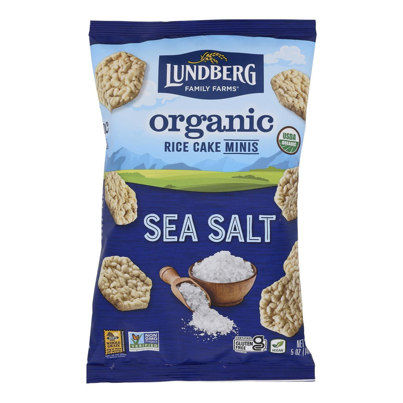 Lundberg Family Farms - Rice Ck Mini Sea Salt - Case Of 6-5 Oz - Orca Market