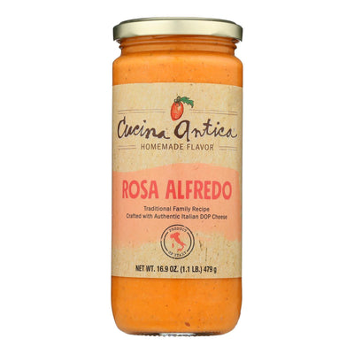 Cucina Antica - Alfredo Sauce Rosa - Case Of 6-16.9 Oz - Orca Market