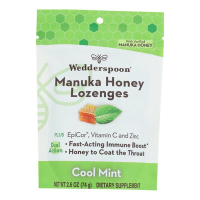 Wedderspoon - Lozenges Manuka Honey Cool Mint - Case Of 6-2.6 Oz - Orca Market