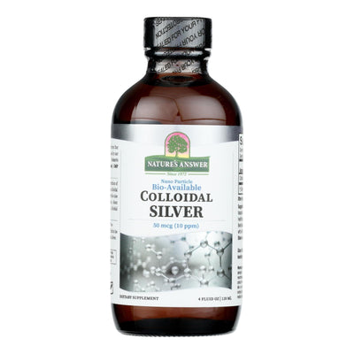 Nature's Answer - Colloidal Silver Liquid - 1 Each-4 Fz - Orca Market