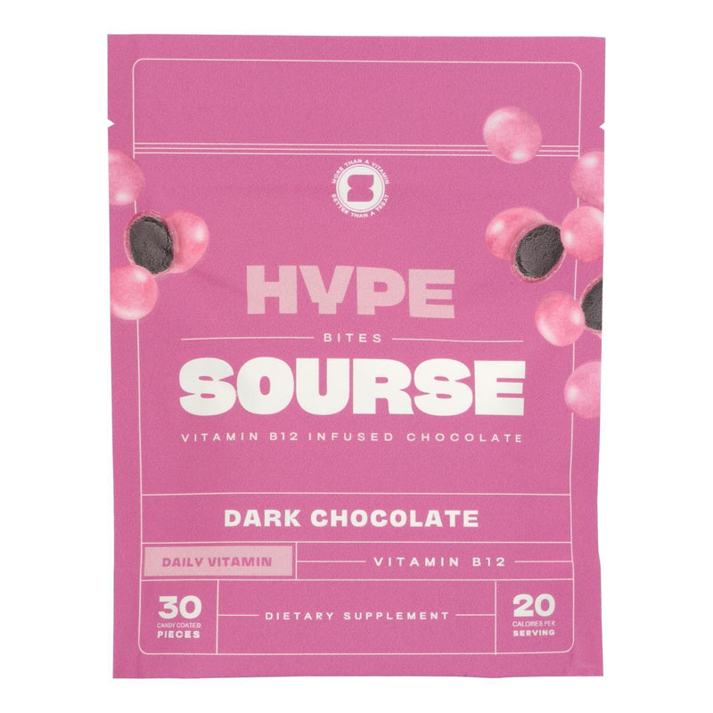 Sourse - Hype Bites Vitamin Infused Chocolate - Case Of 6-2.2 Oz - Orca Market